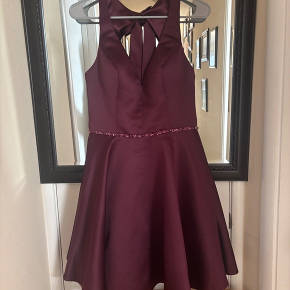 Morilee satin formal cocktail dress NWT - Picture 1 of 9